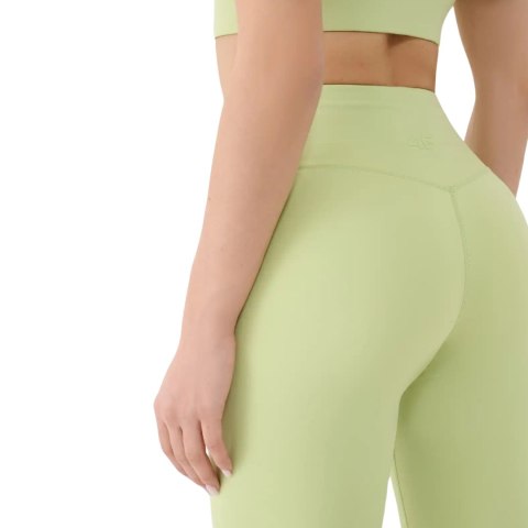 Legginsy damskie 4F FNK F306 jasna zieleń 4FRSS25TFTIF306 42S Legginsy damskie 4F FNK F306 jasna zieleń 4FRSS25TFTIF306 42S