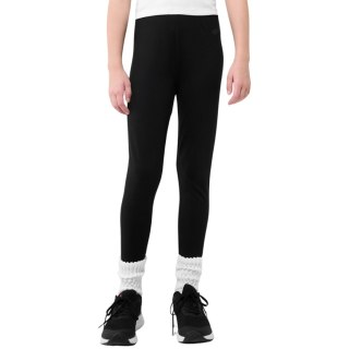 Legginsy dla dziewczynki 4F CAS F220 głęboka czerń 4FJWMM00TTIGF220 20S