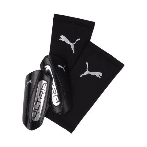 Ochraniacze piłkarskie Puma Ultra Light Sleeve czarne 30989 03 Ochraniacze piłkarskie Puma Ultra Light Sleeve czarne 30989 03