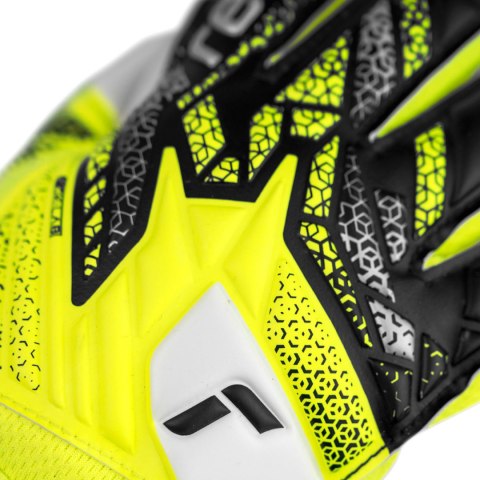 Rękawice bramkarskie Reusch Attrakt Grip Junior żółto-czarne 5572815 2014