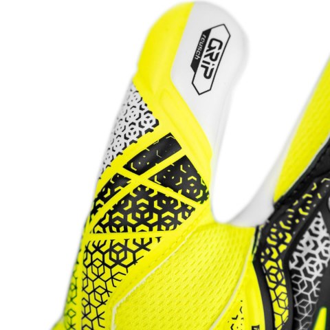 Rękawice bramkarskie Reusch Attrakt Grip Junior żółto-czarne 5572815 2014