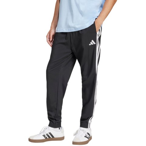 Spodnie męskie adidas Essentials 3-Stripes Woven czarne IM7841 Spodnie męskie adidas Essentials 3-Stripes Woven czarne IM7841