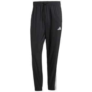 Spodnie męskie adidas Essentials 3-Stripes Woven czarne IM7841