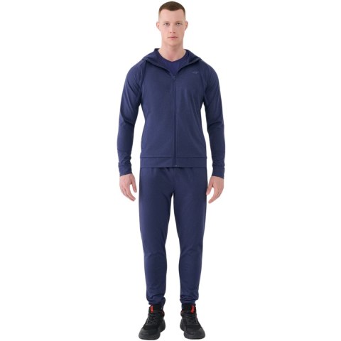 Bluza męska 4F FNK M512 ciemny granat melanż 4FWSS25TFSWM512 30M Bluza męska 4F FNK M512 ciemny granat melanż 4FWSS25TFSWM512 30M