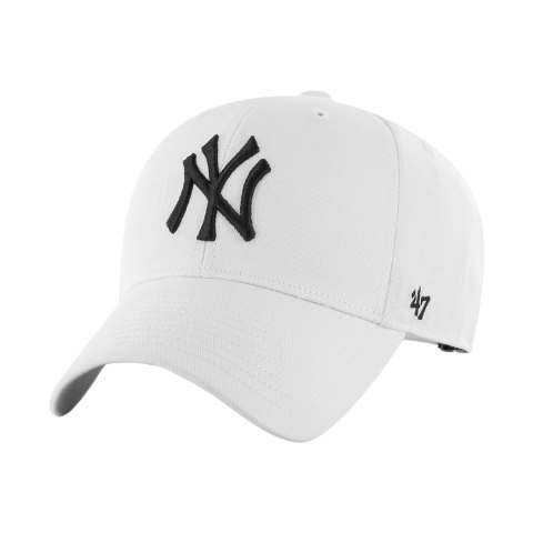 Czapka z daszkiem '47 New York Yankees MVP Raised Basic biała B-RAC17CTP-WH Czapka z daszkiem '47 New York Yankees MVP Raised Basic biała B-RAC17CTP-WH
