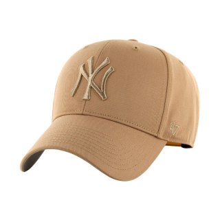 Czapka z daszkiem dla dzieci '47 New York Yankees MVP Raised Basic ciemny beż B-RAC17CTP-KHA-KIDS