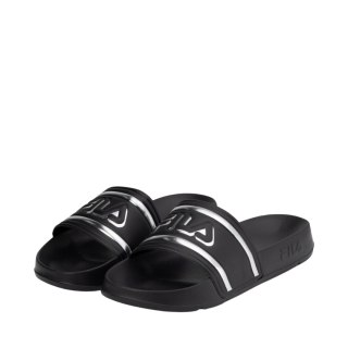 Klapki damskie Fila Morro Bay Logo czarno-szare FFW0102 83162