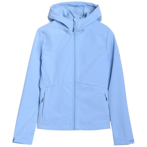 Kurtka damska softshell 4F F320 niebieska 4FWSS25TSOFF320 33S Kurtka damska softshell 4F F320 niebieska 4FWSS25TSOFF320 33S