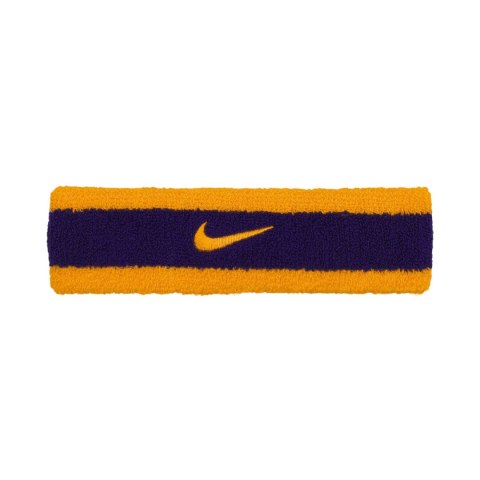 Opaska na głowę Nike Swoosh fioletowo-żółta N0001544730 Opaska na głowę Nike Swoosh fioletowo-żółta N0001544730