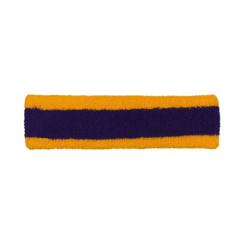Opaska na głowę Nike Swoosh fioletowo-żółta N0001544730 Opaska na głowę Nike Swoosh fioletowo-żółta N0001544730