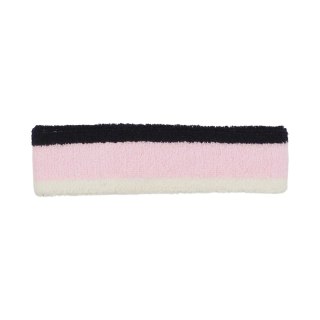Opaska na głowę Nike Swoosh różowo-czarno-biała N0001544641