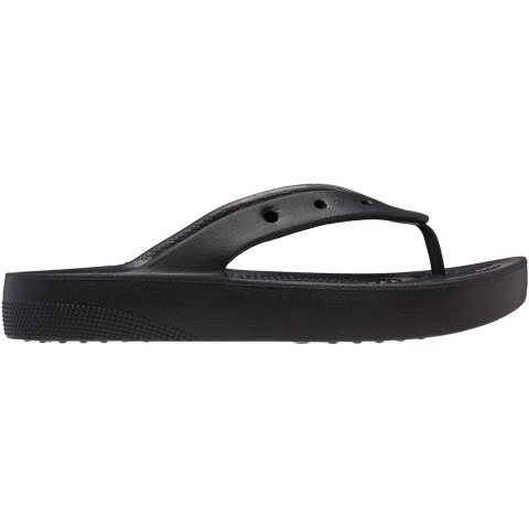 Klapki damskie Crocs Classic Platform Flip czarne 207714 001 Klapki damskie Crocs Classic Platform Flip czarne 207714 001