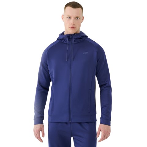 Bluza męska 4F FNK M513 ciemny granat 4FWSS25TFSWM513 30S Bluza męska 4F FNK M513 ciemny granat 4FWSS25TFSWM513 30S