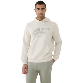 Bluza męska 4F M1585 kremowa 4FWSS25TSWSM1585 12S