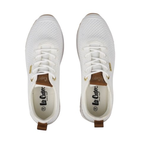 Buty damskie Lee Cooper białe LCW-25-03-3356LA Buty damskie Lee Cooper białe LCW-25-03-3356LA