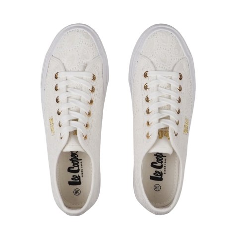 Buty damskie Lee Cooper białe LCW-25-31-3438LA Buty damskie Lee Cooper białe LCW-25-31-3438LA
