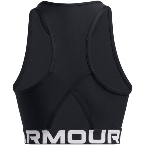 Koszulka damska Under Armour HeatGear Rib Tank czarna 1388694 001 Koszulka damska Under Armour HeatGear Rib Tank czarna 1388694 001
