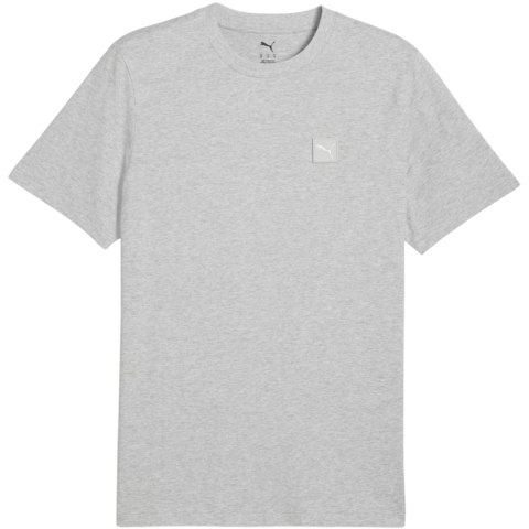 Koszulka męska Puma Ess Elevated Tee szara 684726 04 Koszulka męska Puma Ess Elevated Tee szara 684726 04