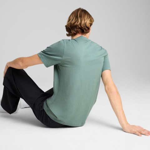 Koszulka męska Puma Ess Elevated Tee zielona 684726 30 Koszulka męska Puma Ess Elevated Tee zielona 684726 30
