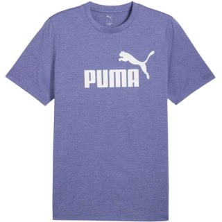 Koszulka męska Puma Ess No.1 Logo Heathear Tee fioletowa 682551 46