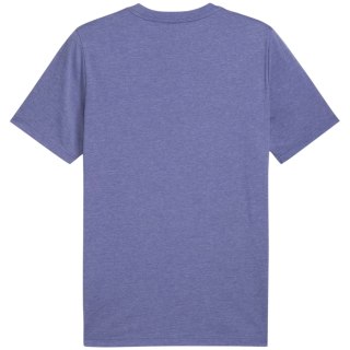 Koszulka męska Puma Ess No.1 Logo Heathear Tee fioletowa 682551 46