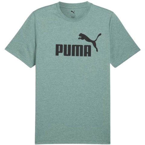 Koszulka męska Puma Ess No.1 Logo Heathear Tee zielona 682551 30 Koszulka męska Puma Ess No.1 Logo Heathear Tee zielona 682551 30