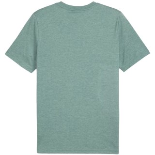 Koszulka męska Puma Ess No.1 Logo Heathear Tee zielona 682551 30