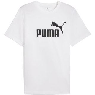Koszulka męska Puma Ess No.1 Logo Tee biała 682532 02