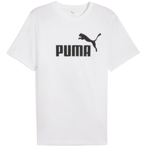 Koszulka męska Puma Ess No.1 Logo Tee biała 682532 02 Koszulka męska Puma Ess No.1 Logo Tee biała 682532 02
