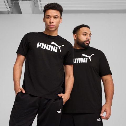 Koszulka męska Puma Ess No.1 Logo Tee czarna 682532 01 Koszulka męska Puma Ess No.1 Logo Tee czarna 682532 01