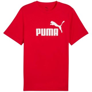 Koszulka męska Puma Ess No.1 Logo Tee czerwona 682532 11
