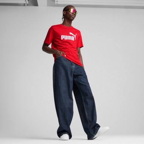 Koszulka męska Puma Ess No.1 Logo Tee czerwona 682532 11 Koszulka męska Puma Ess No.1 Logo Tee czerwona 682532 11