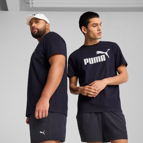 Koszulka męska Puma Ess No.1 Logo Tee granatowa 682532 16 Koszulka męska Puma Ess No.1 Logo Tee granatowa 682532 16