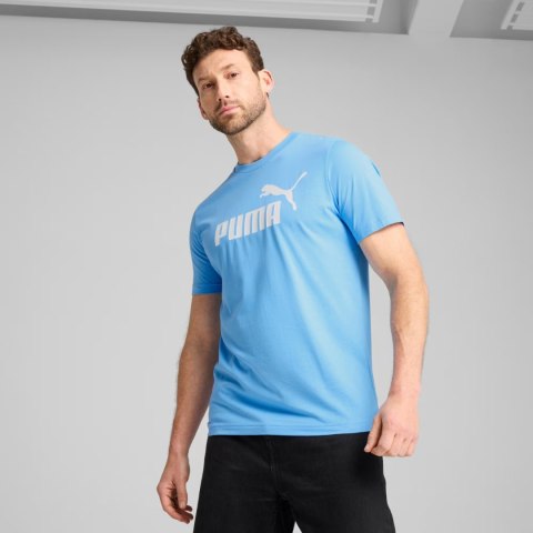 Koszulka męska Puma Ess No.1 Logo Tee (s) niebieska 682533 57 Koszulka męska Puma Ess No.1 Logo Tee (s) niebieska 682533 57