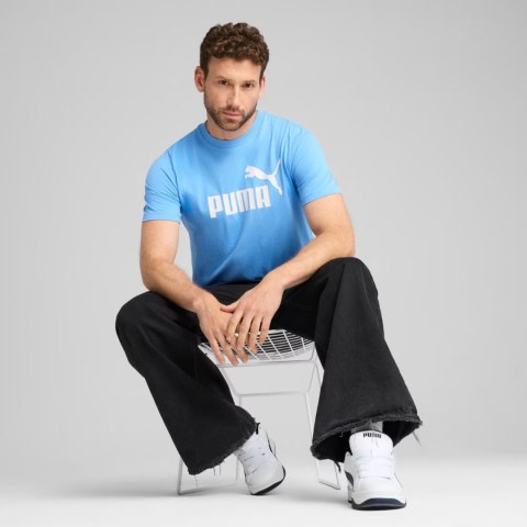 Koszulka męska Puma Ess No.1 Logo Tee (s) niebieska 682533 57 Koszulka męska Puma Ess No.1 Logo Tee (s) niebieska 682533 57