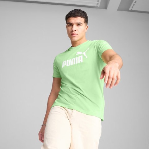 Koszulka męska Puma Ess No.1 Logo Tee (s) zielona 682533 49 Koszulka męska Puma Ess No.1 Logo Tee (s) zielona 682533 49
