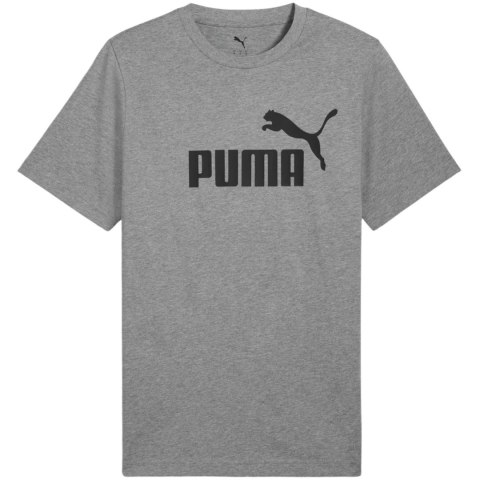 Koszulka męska Puma Ess No.1 Logo Tee szara 682532 03 Koszulka męska Puma Ess No.1 Logo Tee szara 682532 03
