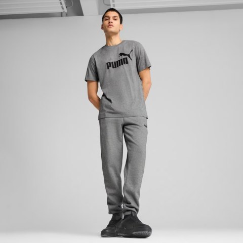 Koszulka męska Puma Ess No.1 Logo Tee szara 682532 03 Koszulka męska Puma Ess No.1 Logo Tee szara 682532 03