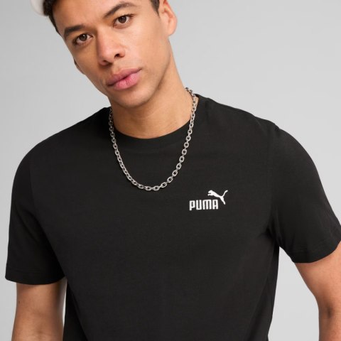 Koszulka męska Puma Ess Small No.1 Logo Tee czarna 682534 01 Koszulka męska Puma Ess Small No.1 Logo Tee czarna 682534 01
