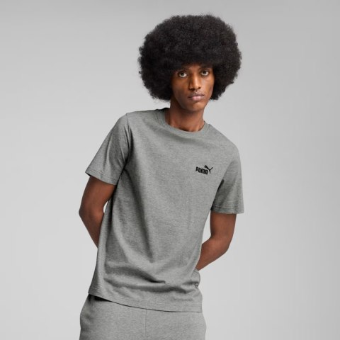 Koszulka męska Puma Ess Small No.1 Logo Tee szara 682534 03 Koszulka męska Puma Ess Small No.1 Logo Tee szara 682534 03