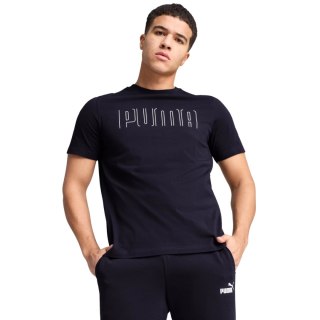Koszulka męska Puma Sport Graphic Tee granatowa 684617 16