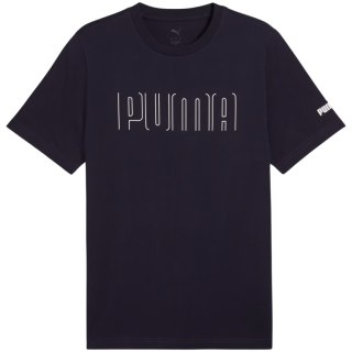 Koszulka męska Puma Sport Graphic Tee granatowa 684617 16