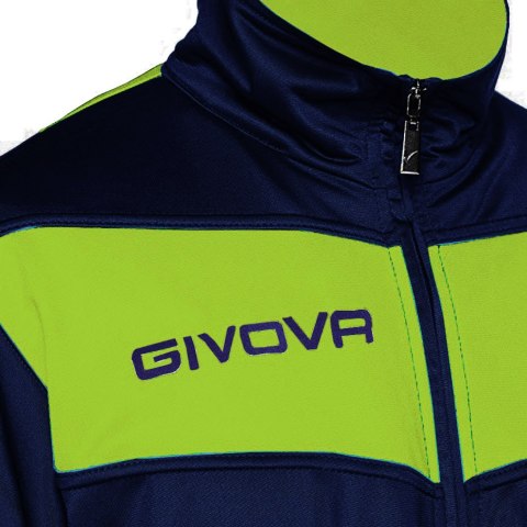 Dres Givova Tuta Visa Fluo granatowo-zielony TR018F 0419 Dres Givova Tuta Visa Fluo granatowo-zielony TR018F 0419