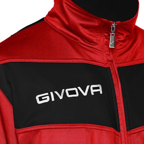 Dres Givova Tuta Visa czerwono-czarny TR018 1210 Dres Givova Tuta Visa czerwono-czarny TR018 1210