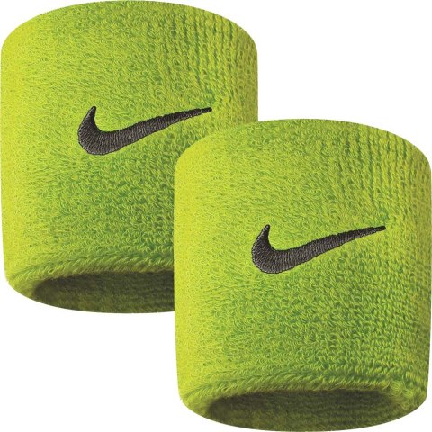 Frotki na rękę Nike Swoosh 2 szt. limonkowe NNN04710 Frotki na rękę Nike Swoosh 2 szt. limonkowe NNN04710