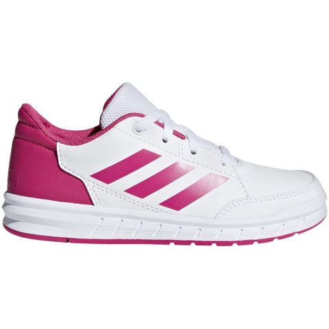 Buty dla dzieci adidas AltaSport K biało różowe D96870 Buty dla dzieci adidas AltaSport K biało różowe D96870