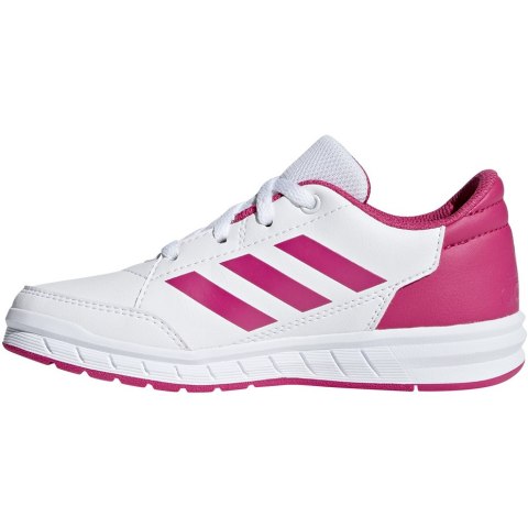 Buty dla dzieci adidas AltaSport K biało różowe D96870 Buty dla dzieci adidas AltaSport K biało różowe D96870