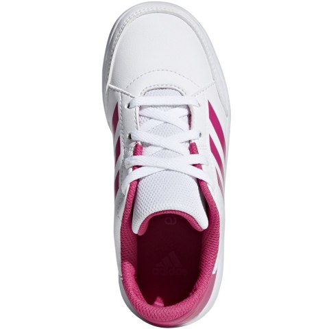 Buty dla dzieci adidas AltaSport K biało różowe D96870 Buty dla dzieci adidas AltaSport K biało różowe D96870