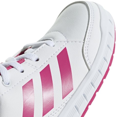 Buty dla dzieci adidas AltaSport K biało różowe D96870 Buty dla dzieci adidas AltaSport K biało różowe D96870