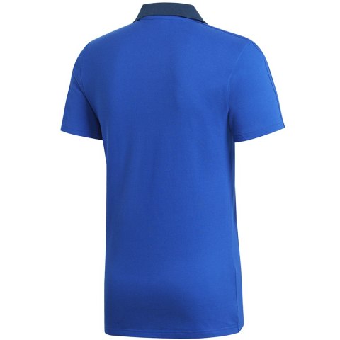 Koszulka męska adidas Condivo 18 Cotton Polo niebieska CF4375 Koszulka męska adidas Condivo 18 Cotton Polo niebieska CF4375